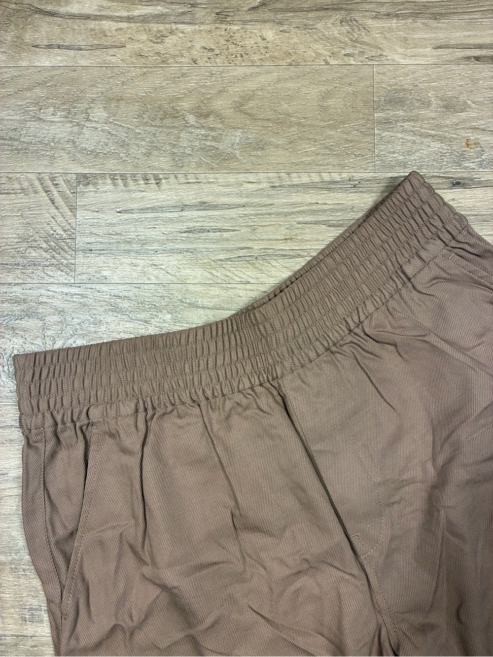 Madewell Draperweave Carley Wide Leg Pull On Pants Castle Rock Brown - Picture 7 of 11